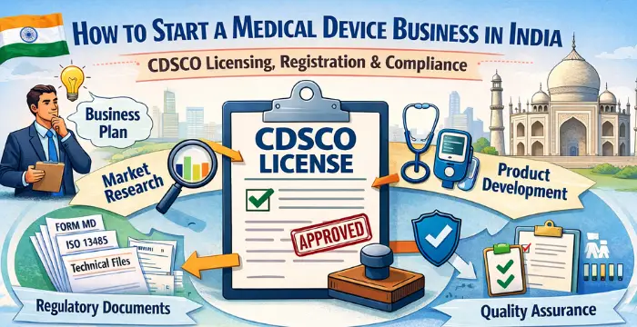How to Start a Medical Device Business in India: CDSCO Licensing, Registration & Compliance